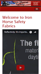 Mobile Screenshot of fabric.ironhorsesafety.com